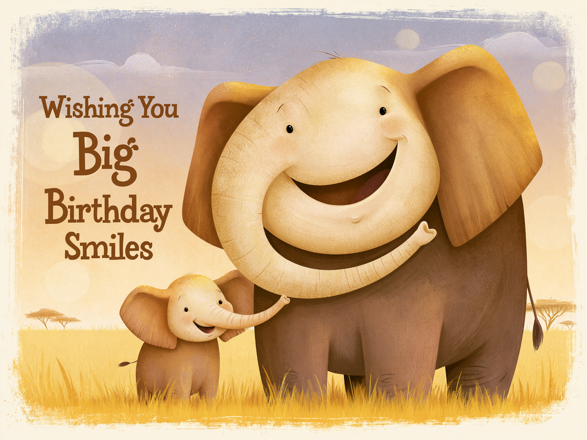 Big Birthday Smiles