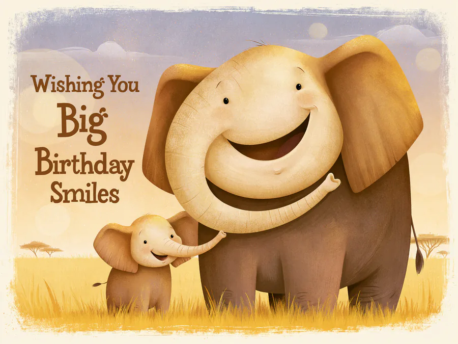 Big Birthday Smiles