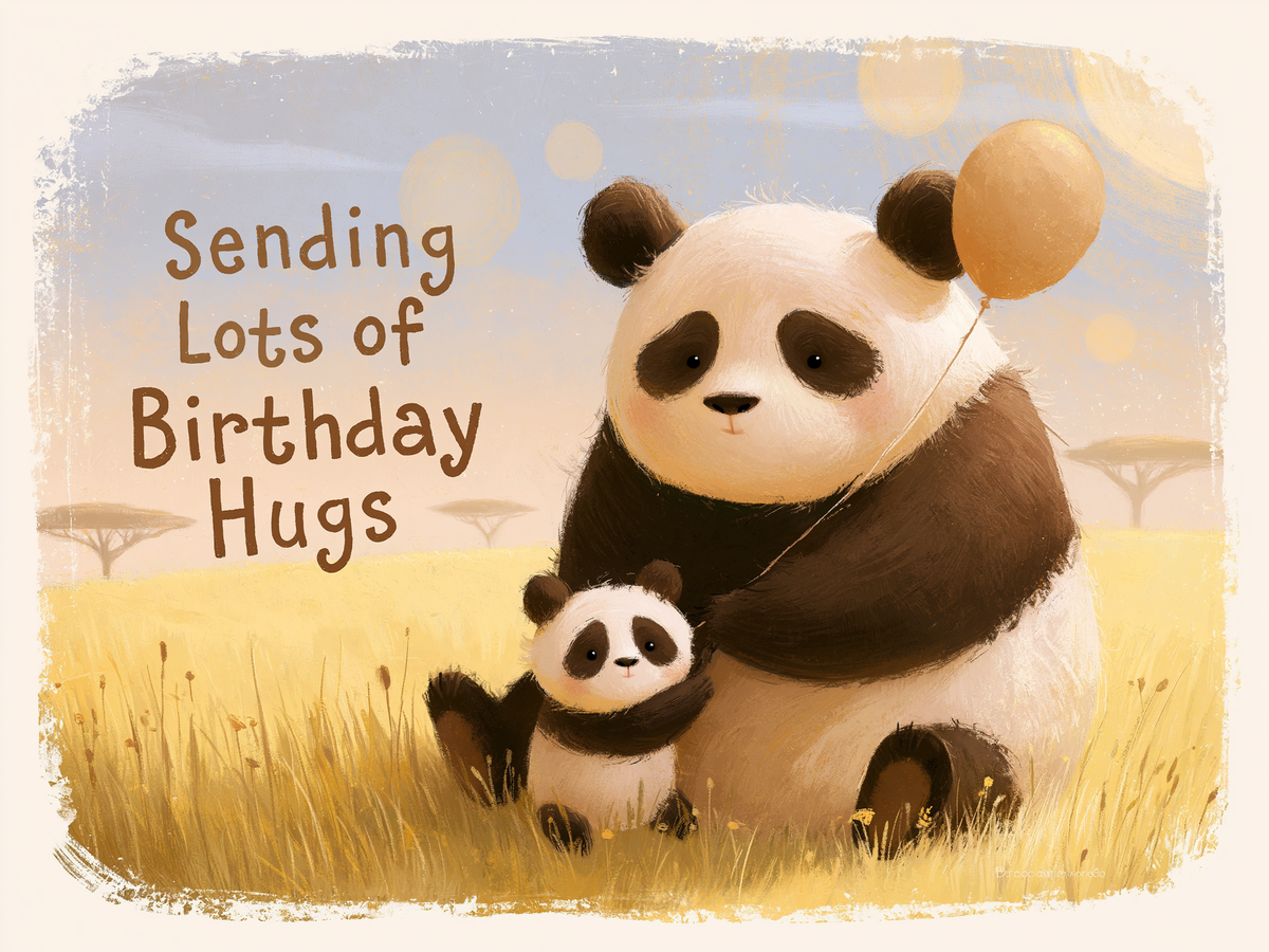 Birthday Hugs