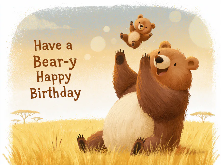 A Bear-y Happy Birthday