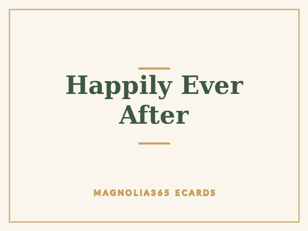 Happily Ever After