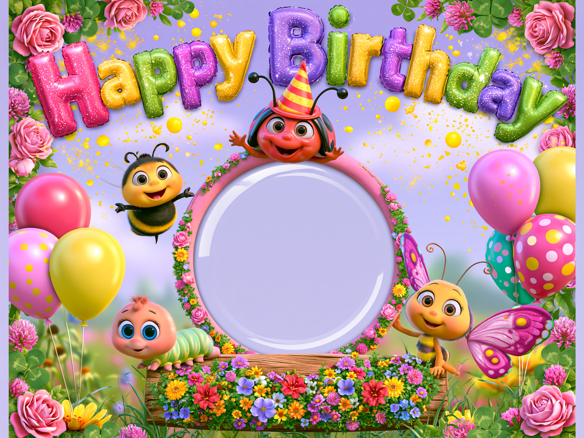 Garden Birthday Friends