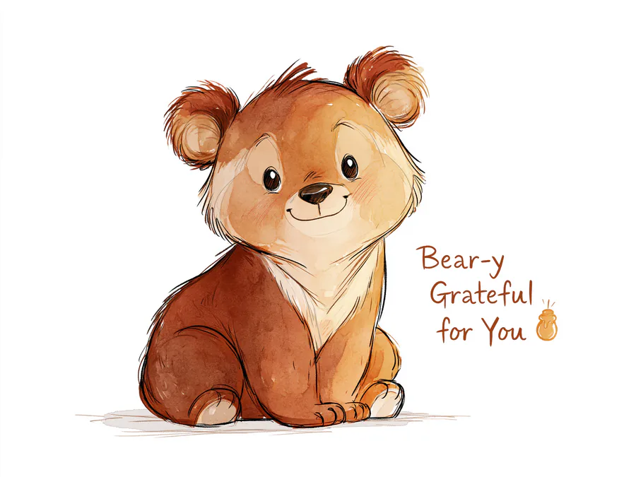 Bear-y Grateful for You