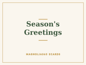 Season's Greetings