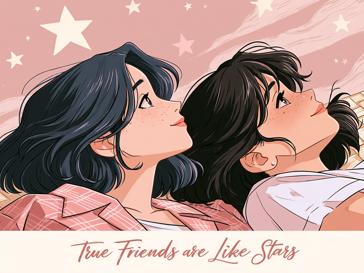 True Friends Are Like Stars