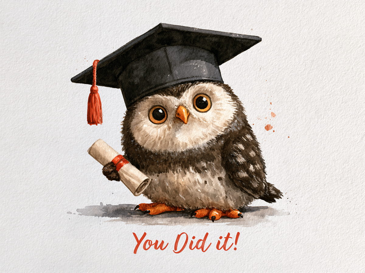 You Did It!