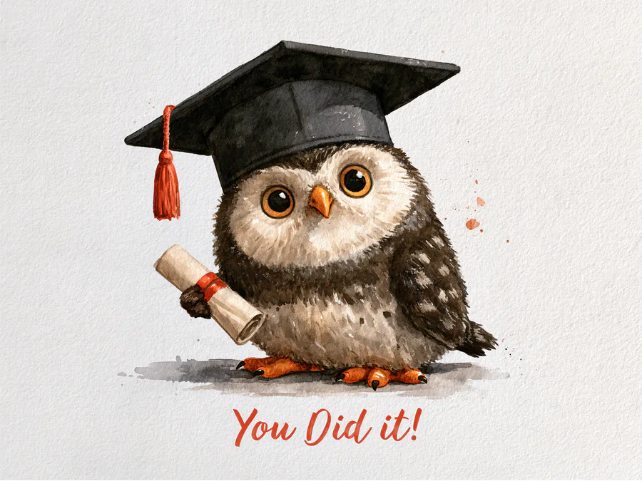 You Did It!