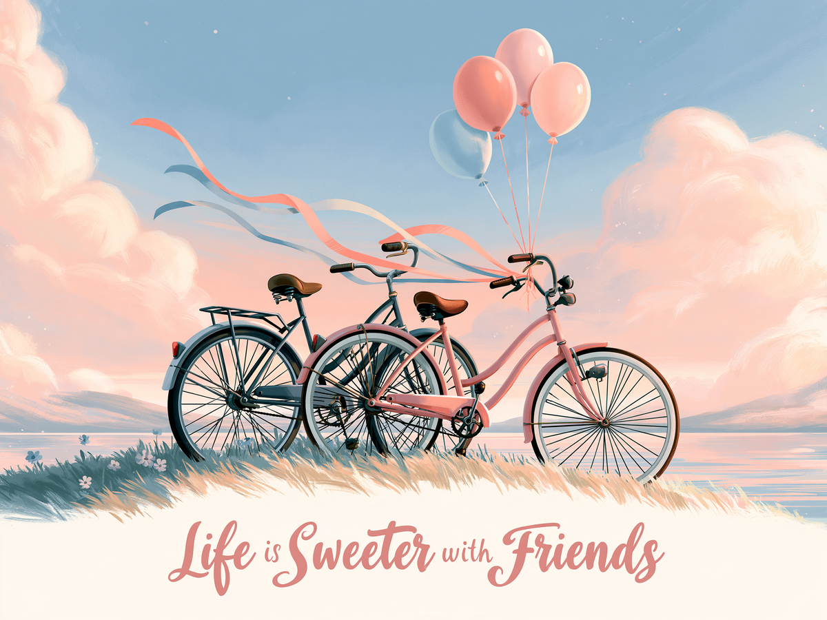 Life Is Sweeter with Friends