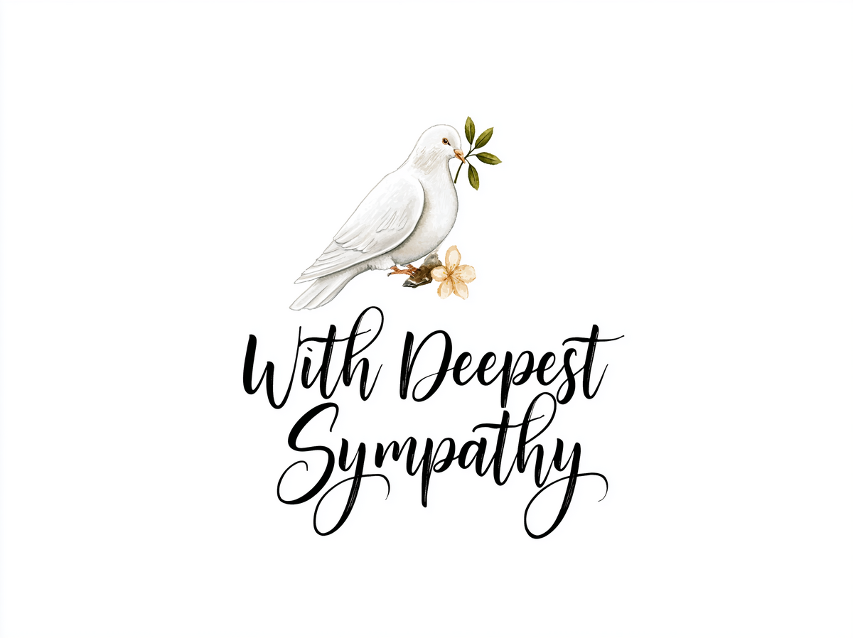 With Deepest Sympathy