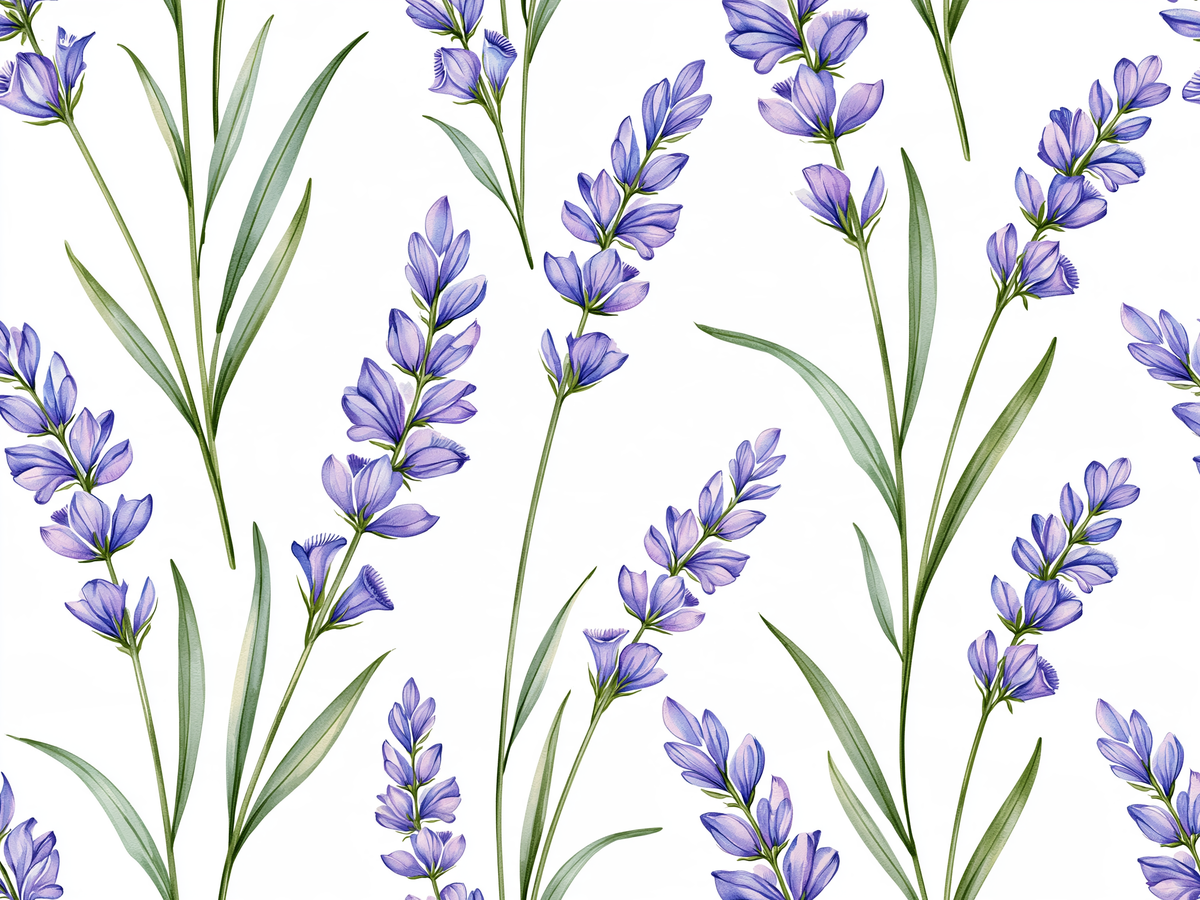 Lavender Field Pattern