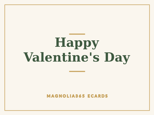 Happy Valentine's Day