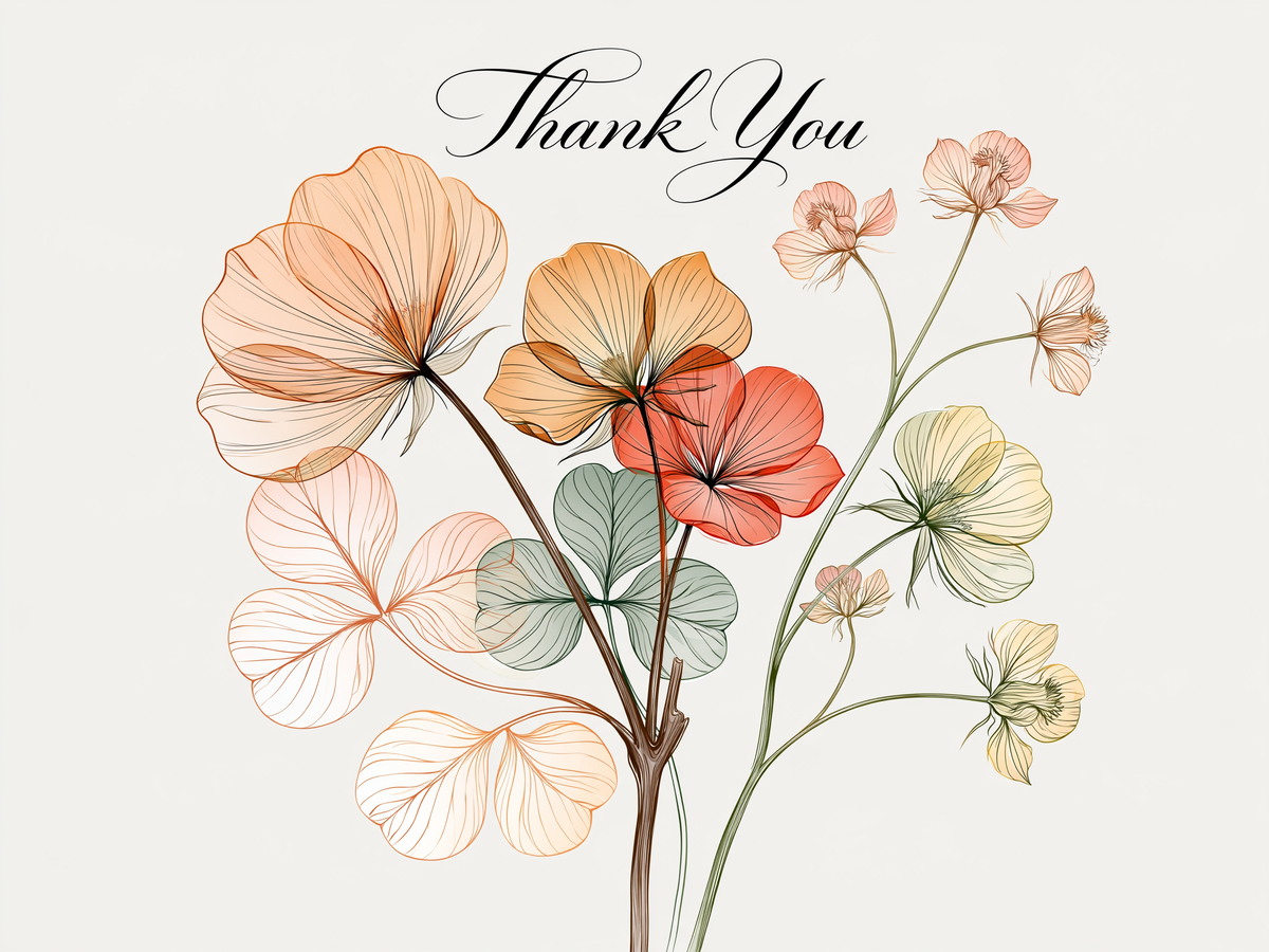 Thank You in Bloom