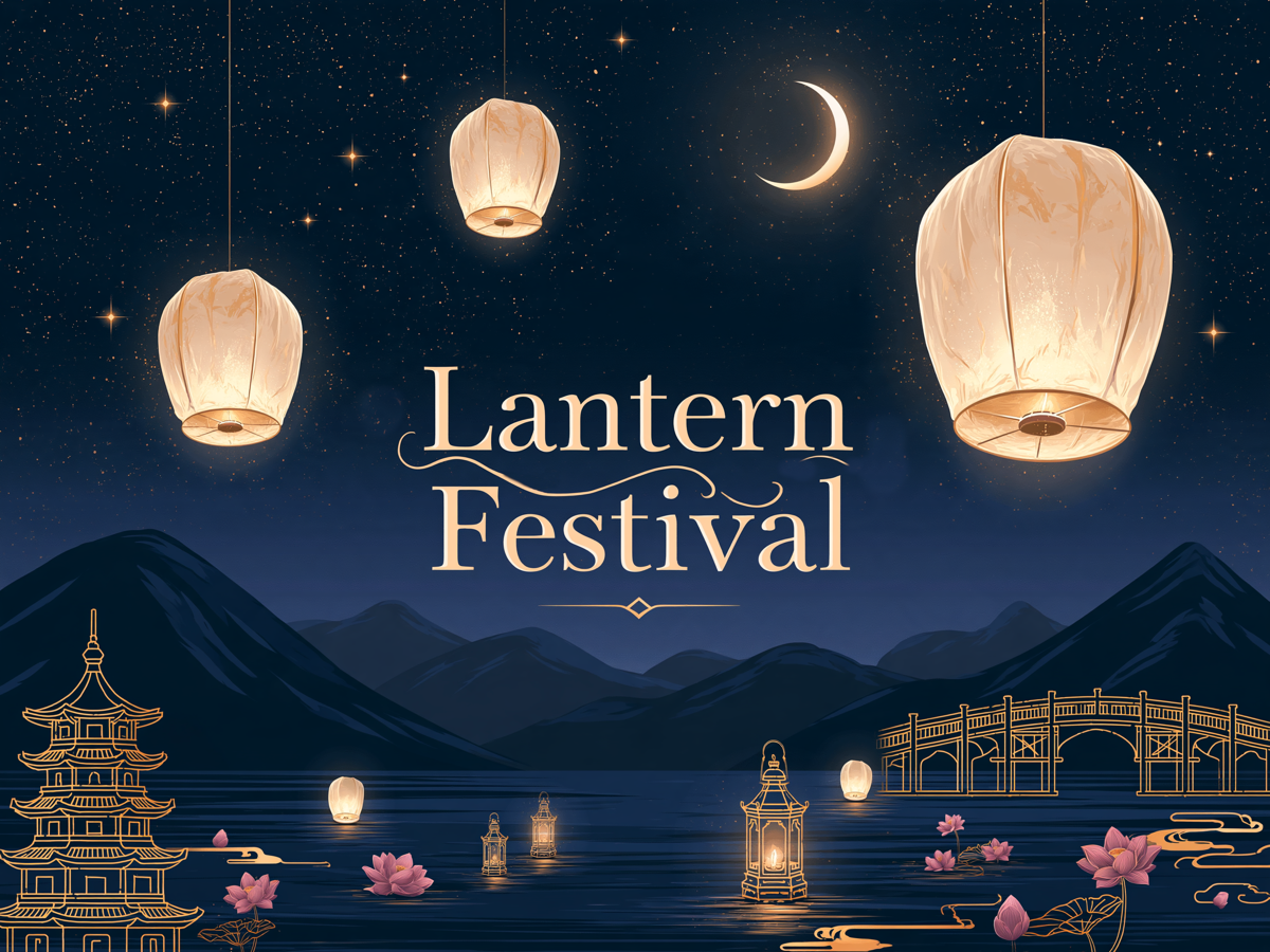 Lanterns on a String