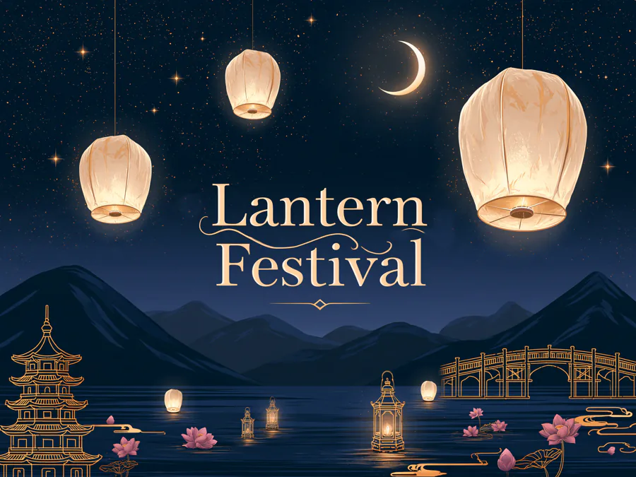 Lanterns on a String