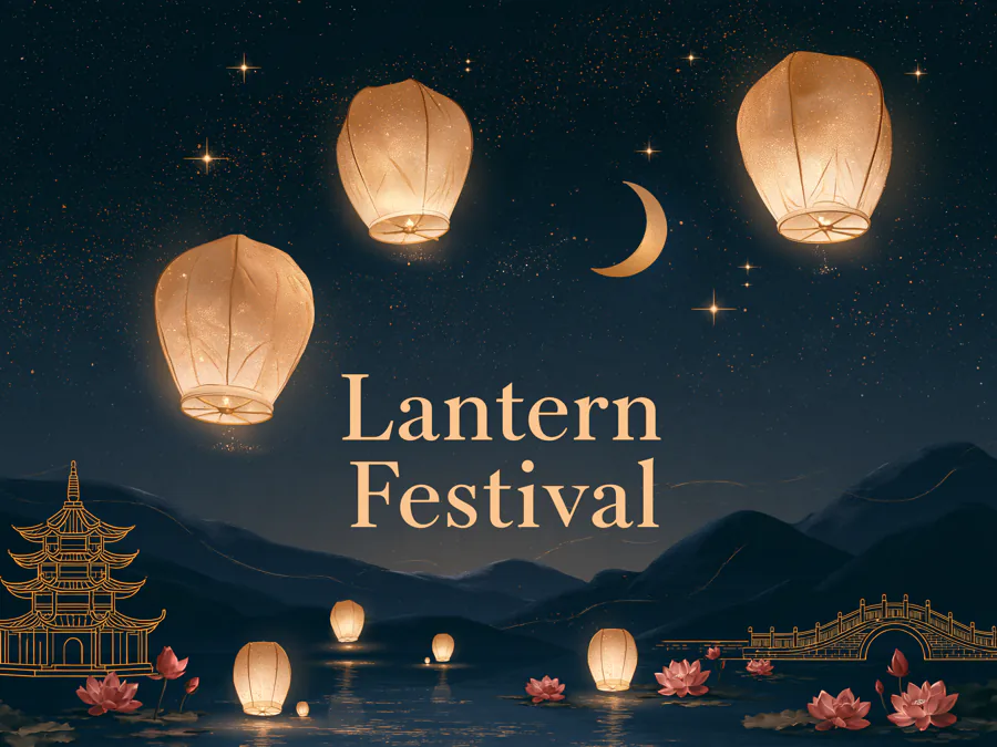Starlit Lantern Sky