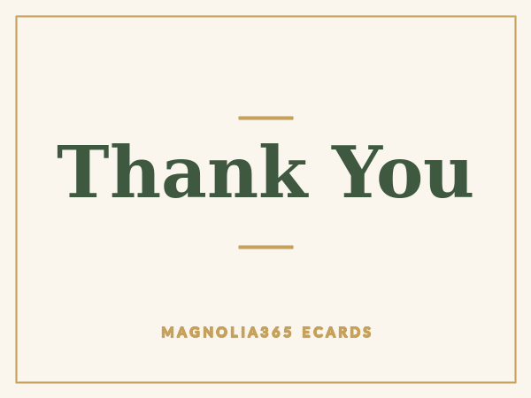 Thank You