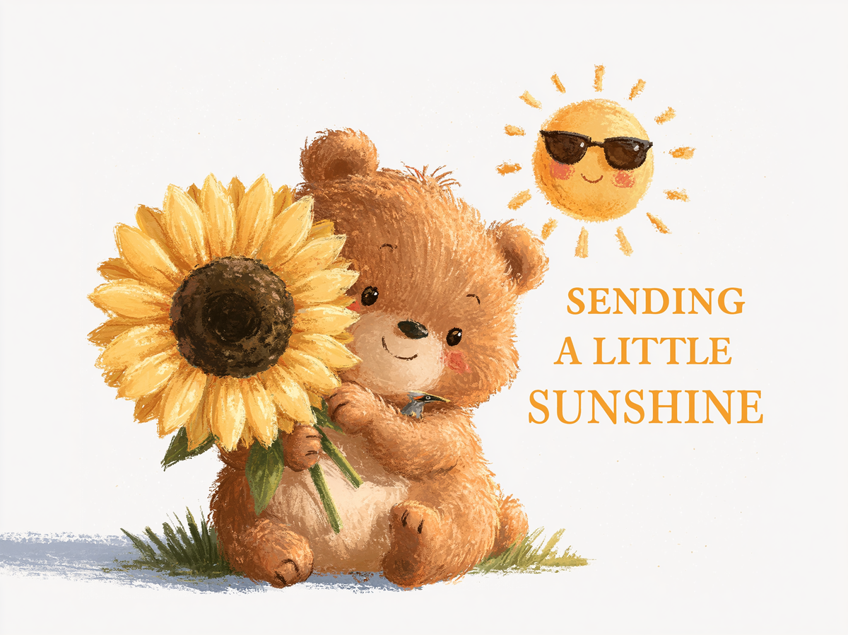 Sunflower Bear