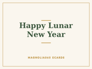 Happy Lunar New Year