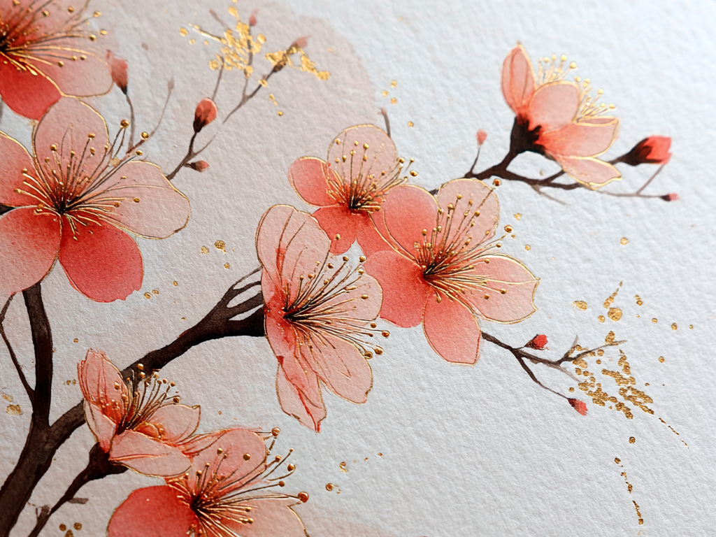 Gilded Blossom